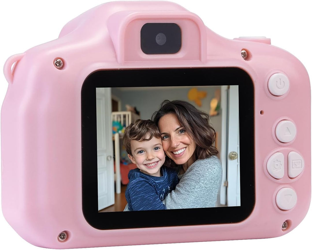 Kinderspiel-Kamera: 2er-Set Selfie-Kinderkameras, 2&