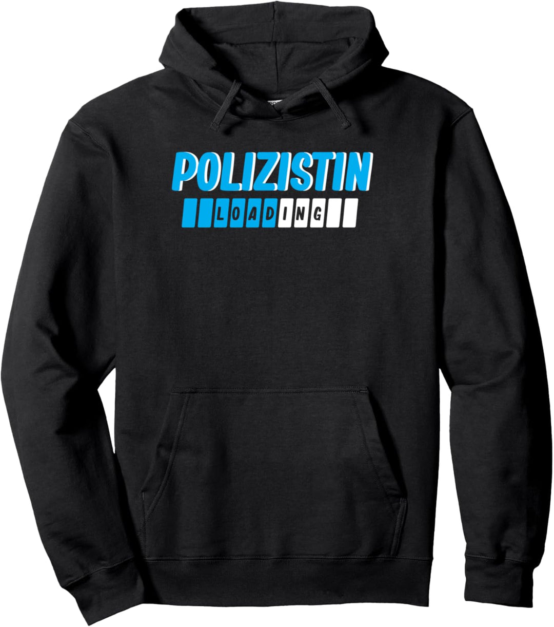 Werdende Polizistin Beruf Polizei Studium Ausbildung Pullover Hoodie