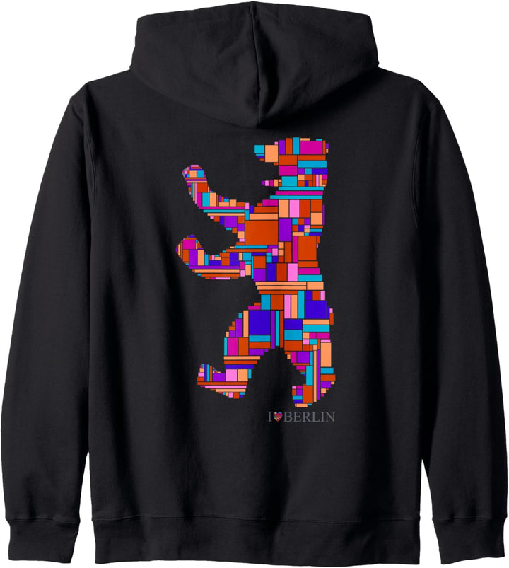 Berlin Souvenirs - Berliner Bär - I love Berlin Kapuzenjacke