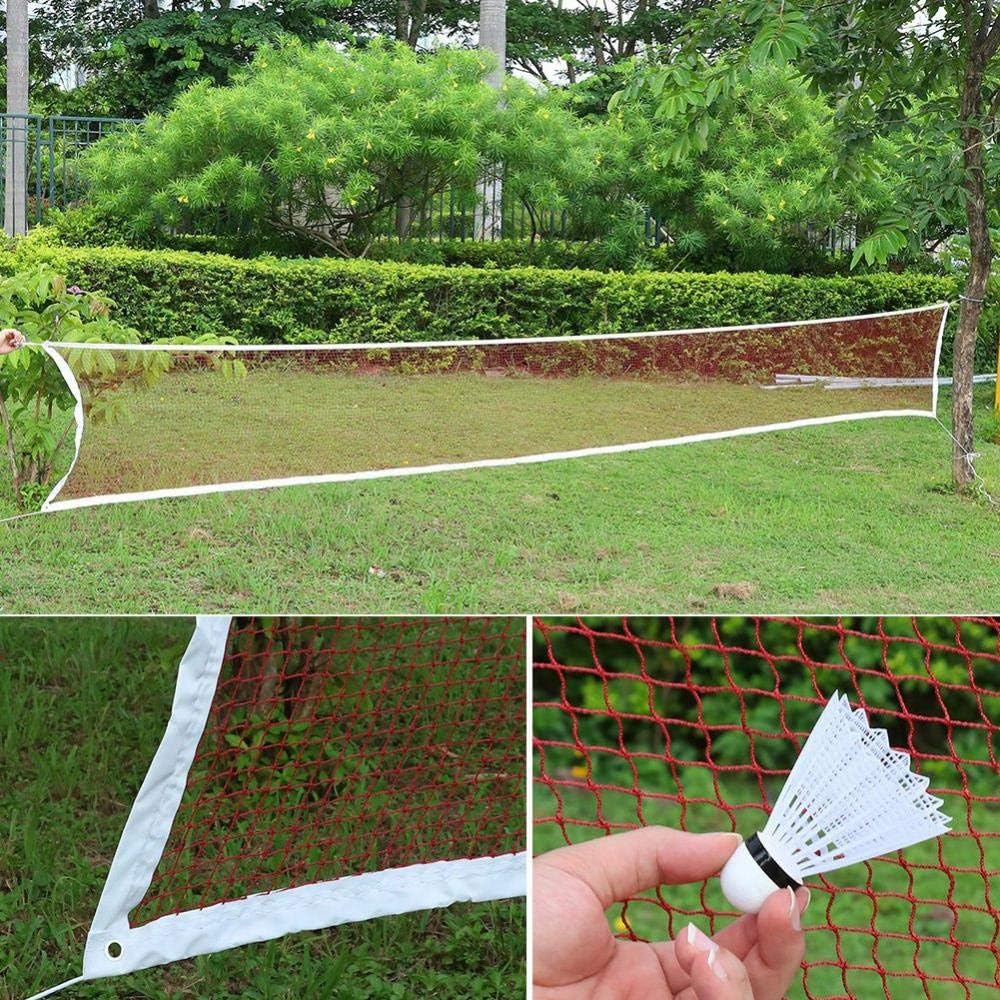 Badminton Netz, Badminton Square Wettkampf Trainingsnetz mit Aufbewahrungstasche