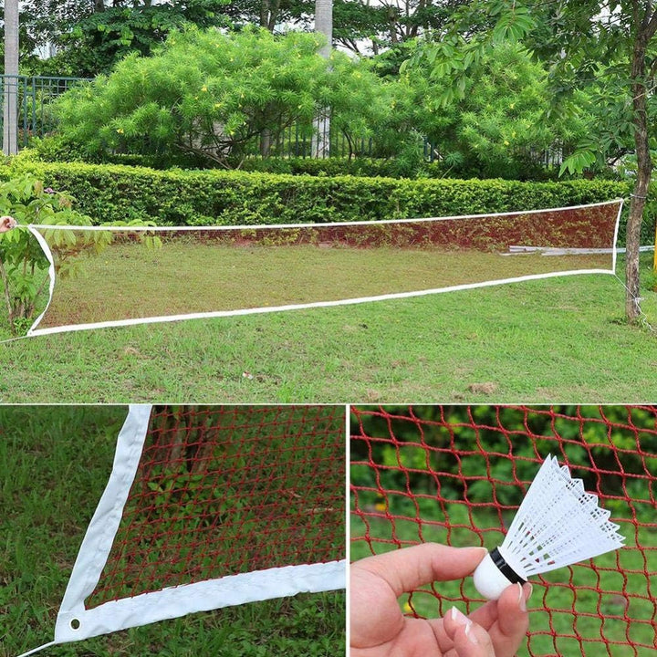 Badminton Netz, Badminton Square Wettkampf Trainingsnetz mit Aufbewahrungstasche