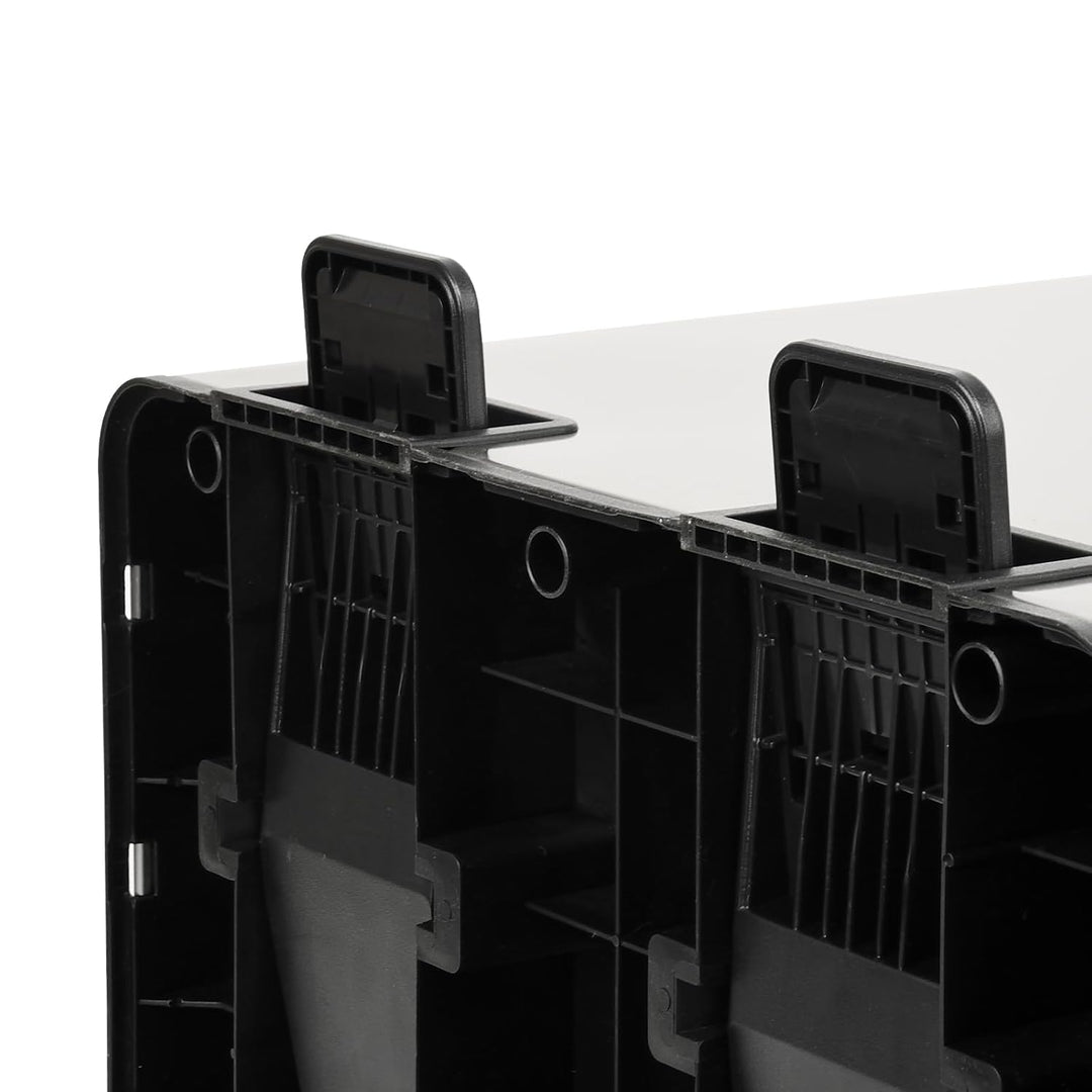 SVITA TMH2X30 Mülleimer 60L Mülltrennsystem 2 Fächer 2x15L Softclose-Deckel Pedal versteckbar Kunsts
