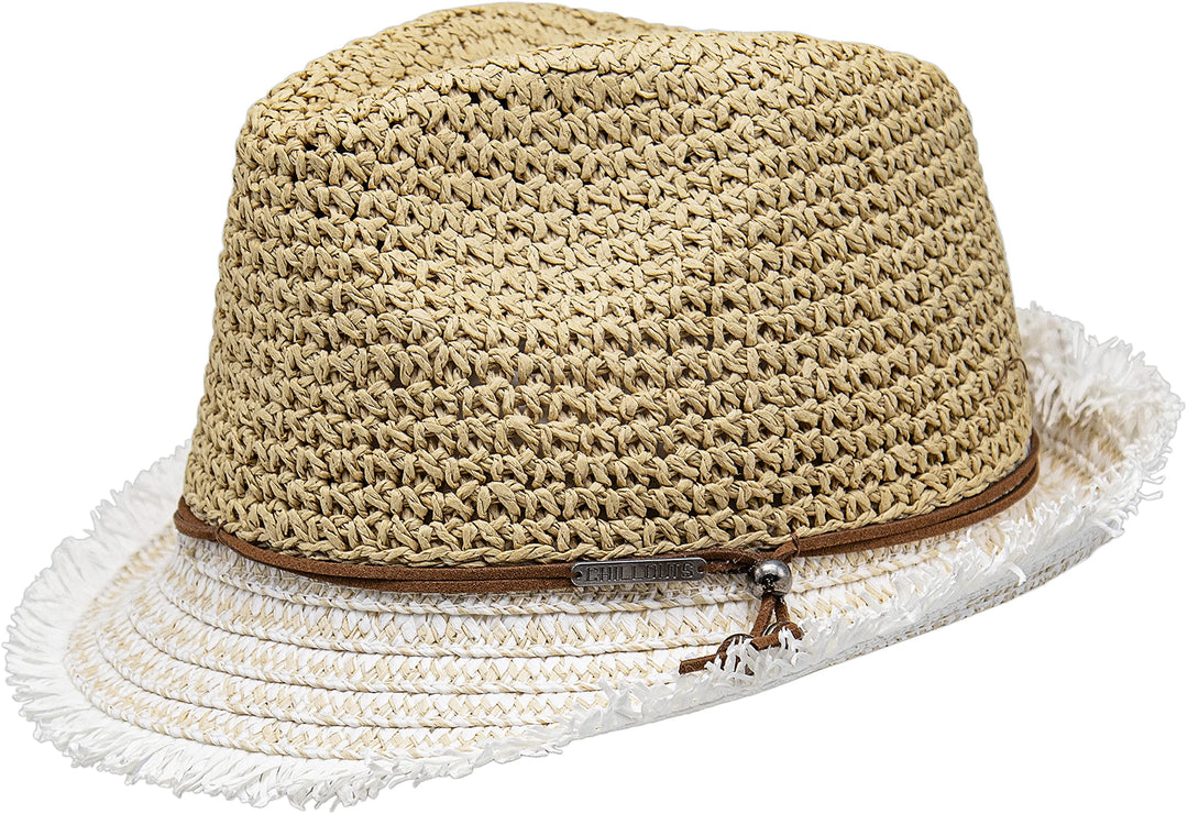 CHILLOUTS Damen Dakar Hut M 85 Natural / White, M 85 Natural / White