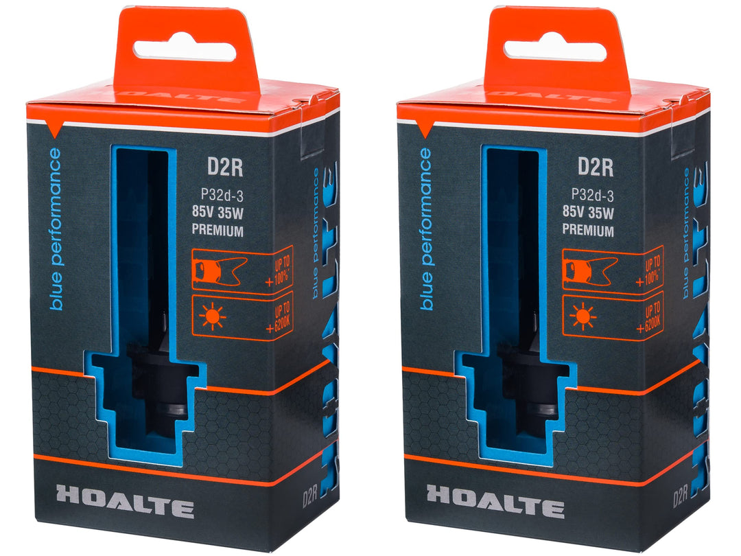 HOALTE D2R Xenon Brenner Blue Performance 6200K - Scheinwerferlampe D2R Xenon Lampe Auto HID - Brenn