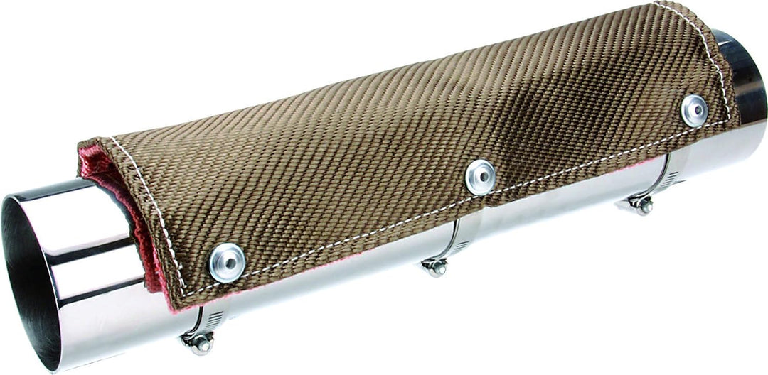 Design Engineering Titan-Rohrschutz, Auspuff-Hitzeschutz, leicht, langlebig, hochtemperaturbeständig
