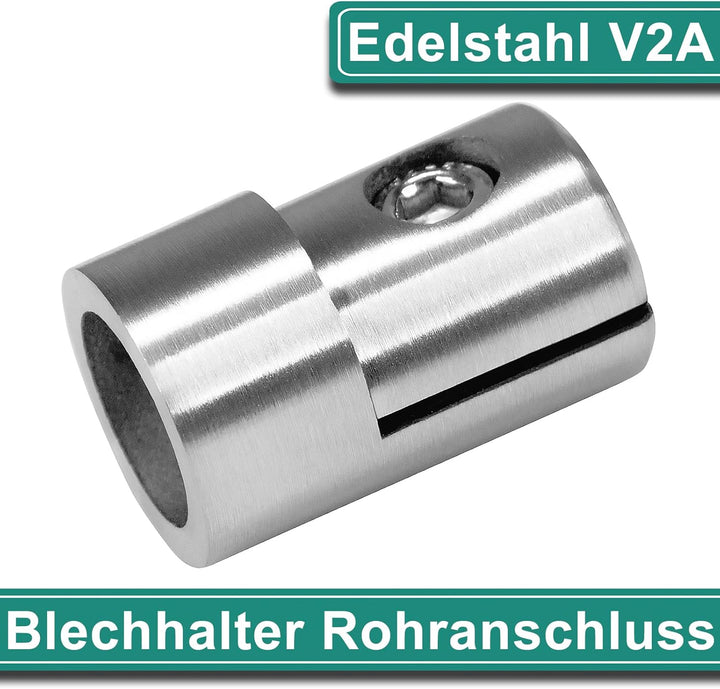 PRIOstahl Blechhalter Klemmhalter Lochblechhalter x 10 Stück Anschluss: Flach Plattenhalter Klemmen