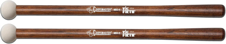 VIC FIRTH Bass Mallets MBOH Corpsmaster Serie Hard Xsmall Head, Hard Xsmall Head