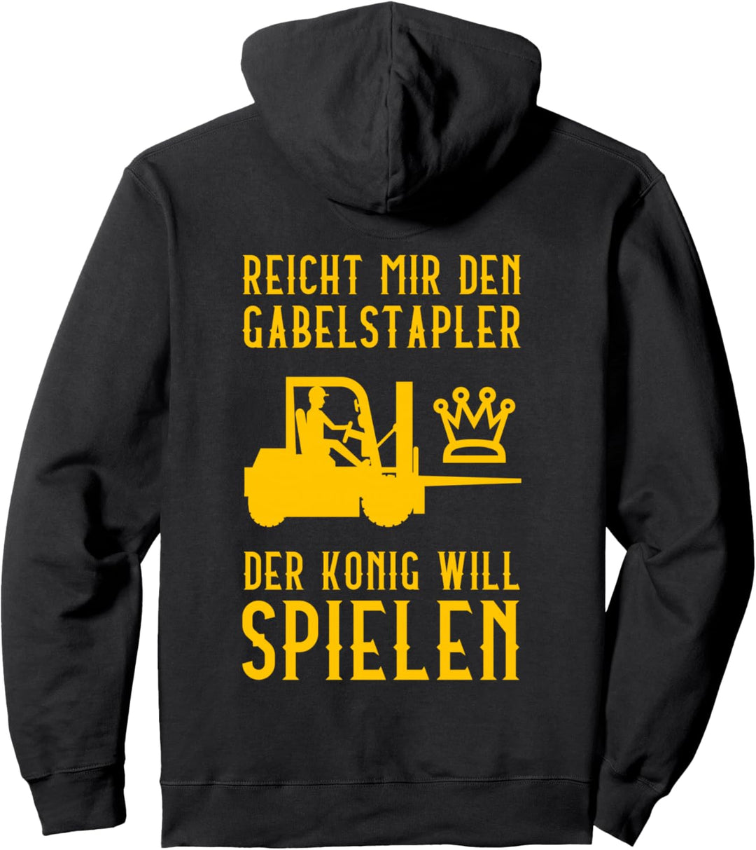 Staplerfahrer Gabelstapler Lagerist Lagerarbeiter Lager Pullover Hoodie