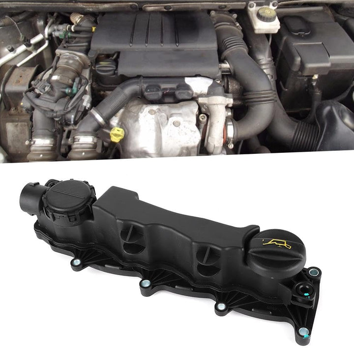 BOROCO Motorventil Kipphebelabdeckung,Rocker Cover Dichtung passend für 1.6 HDI Berlingo C2 C3 C4 C5