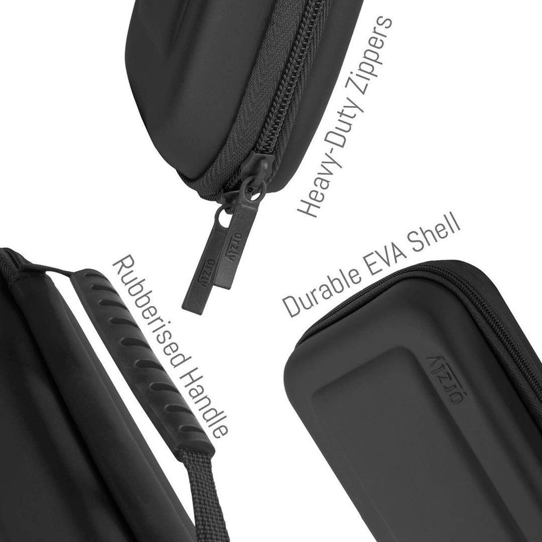 Orzly Tragetasche kompatibel mit Nintendo Switch Lite (2019) – Aufbewahrungstasche - Hartschalen Cas