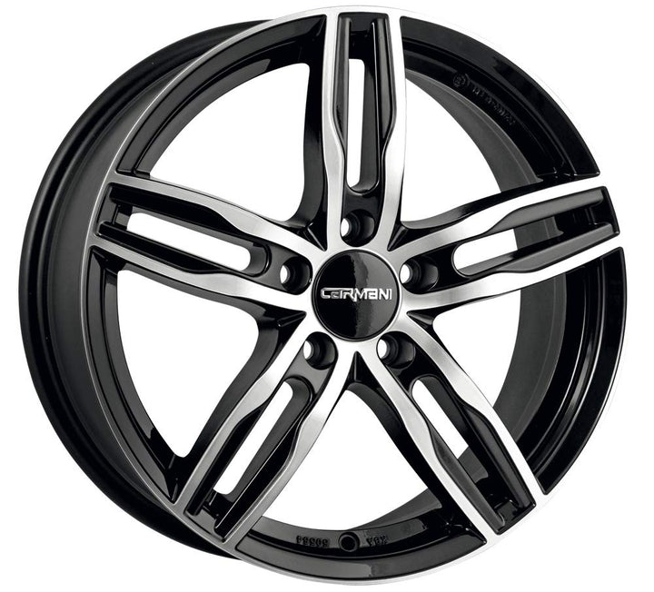 CARMANI 6,5x16 5-108 ET50 MT63,4 black polish Paul