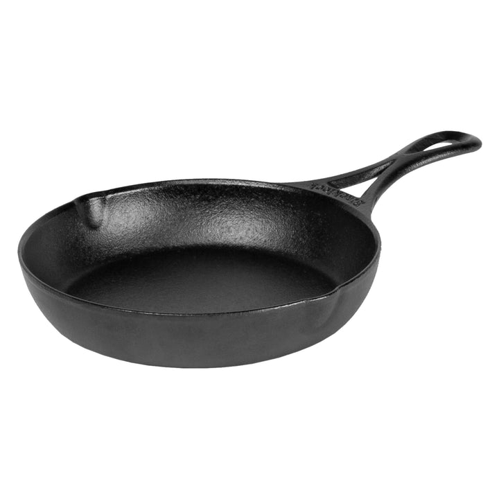 Lodge Blacklock Gusseisen-Bratpfanne, 17,8 cm, vorgebrannte Gusseisen-Bratpfanne, einfache Reinigung