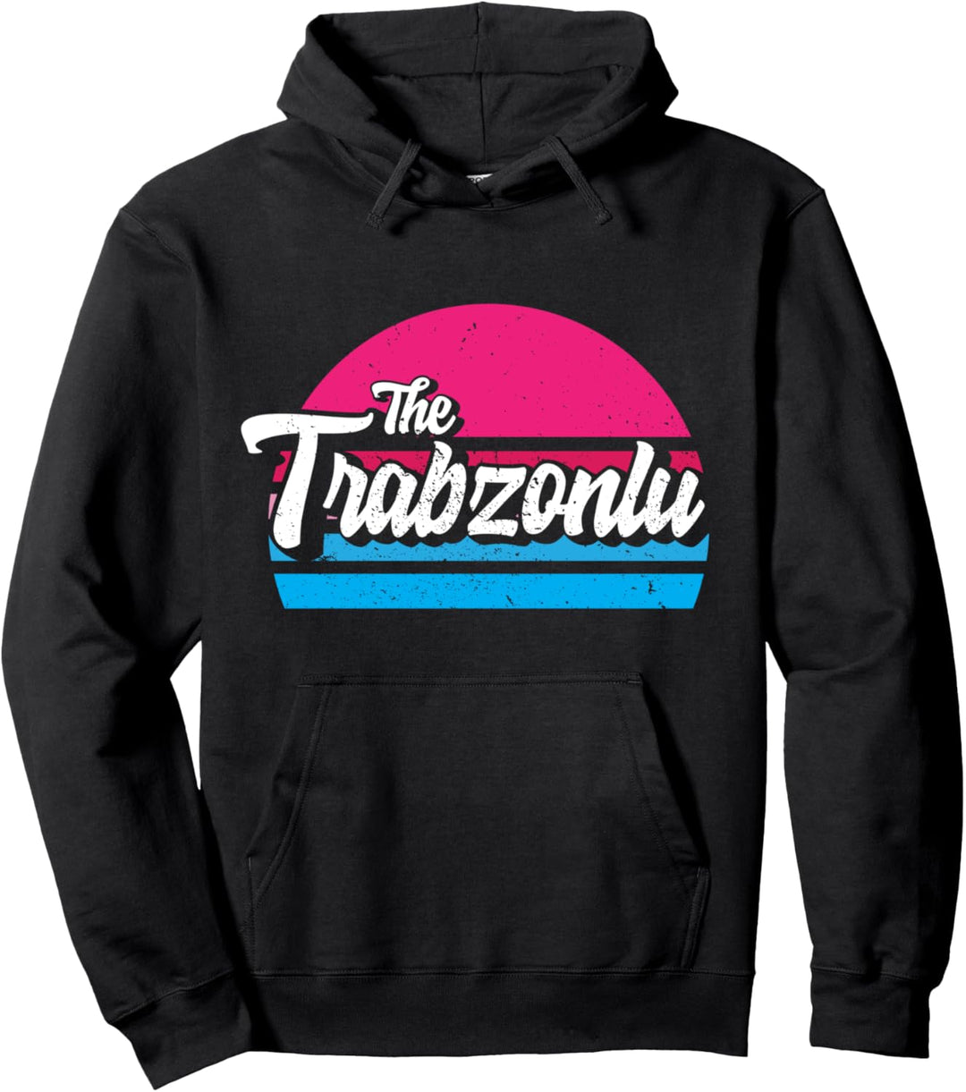 Trabzon 61 Memleket Türkei Retro Geschenkidee Pullover Hoodie