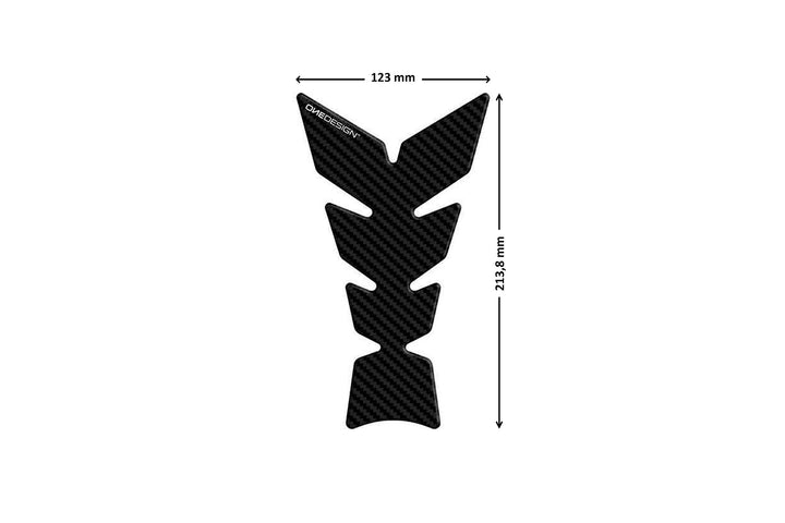 Puig 8432C Tankprotektor Modell Soft Carbon Look, Carbon Look