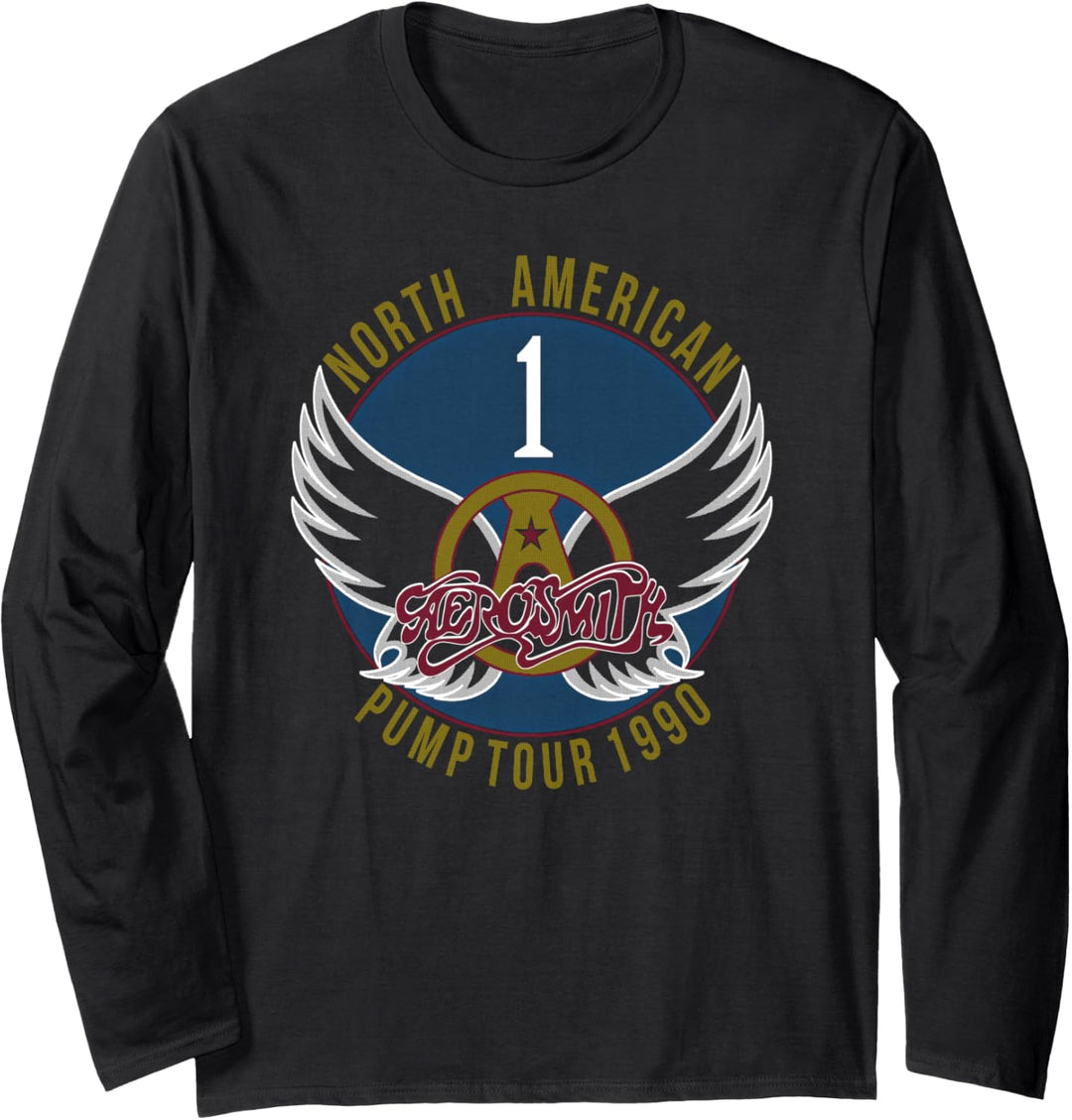 Aerosmith - Pumptour 1990 Langarmshirt