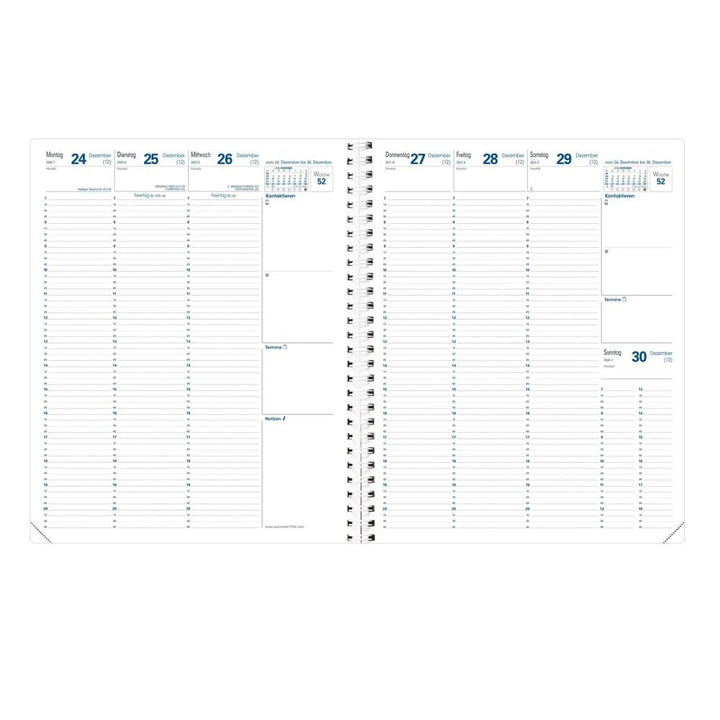 Quo Vadis Recharge (ohne Decke) Agenda Eurequart 24 x 30 cm