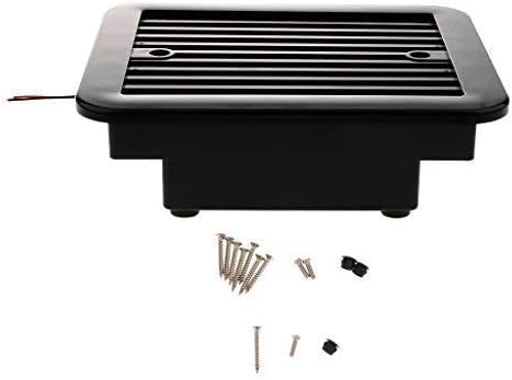 MASO 12 V Einweg Ventilator, geräuscharm seitlicher Abluftanschluss Lüftungsventilator für Auto Wohn