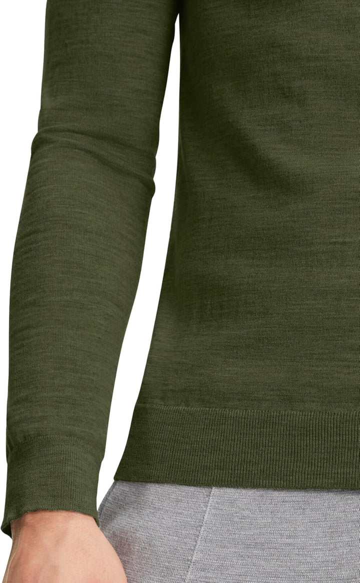 FALKE Herren Basic Roll Neck Rollkragen Pullover elegant klassisch für Business und Freizeit mit Rol