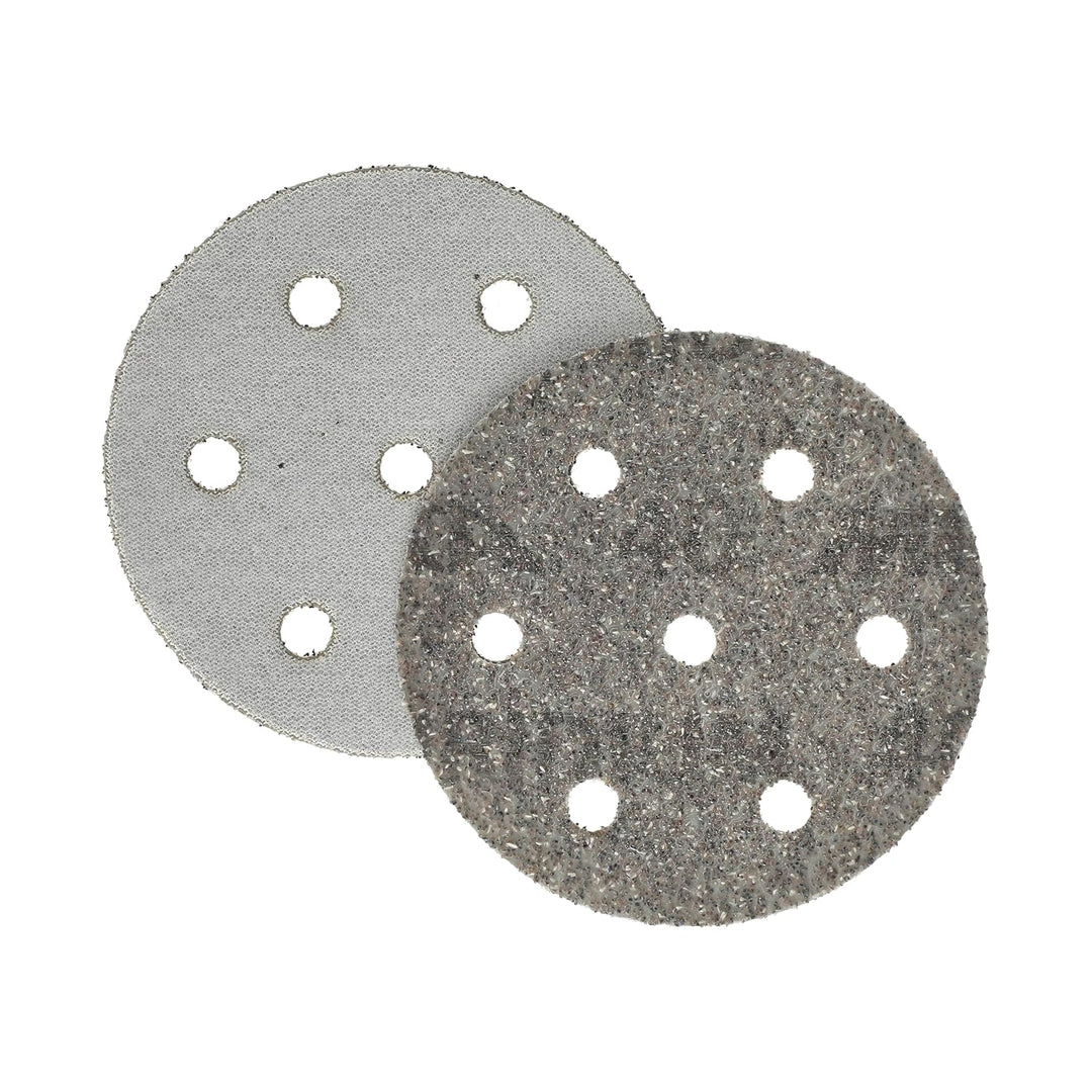Mirka Iridium Premium-Schleifpapier Ø 90mm Klett 7-Loch, Korn 40, 50 Stk/Zum Schleifen von Lack, Spa