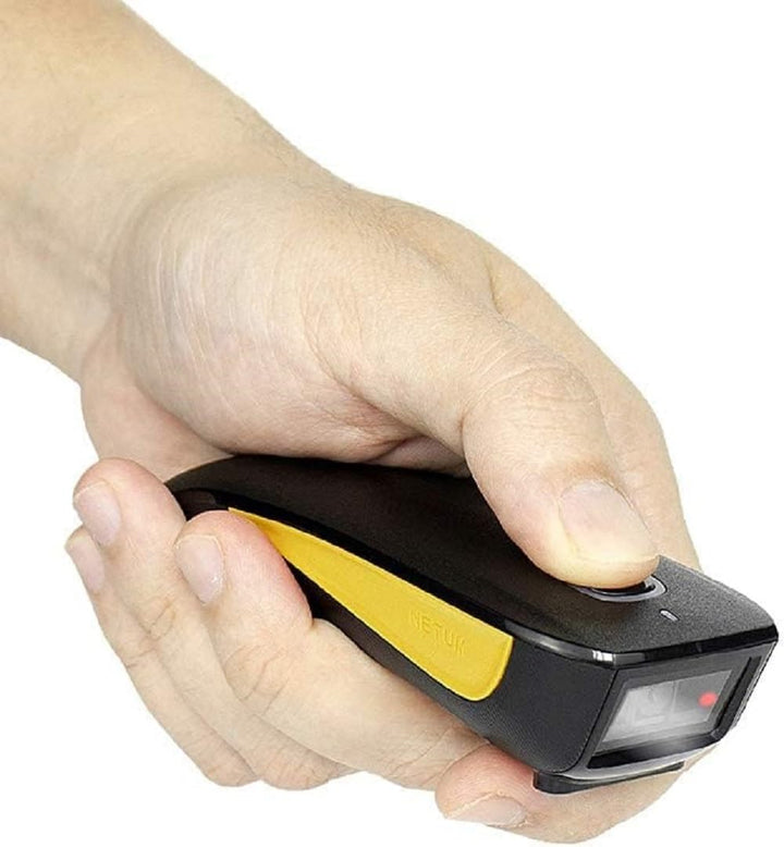 NETUM C750 Wireless Barcode Scanner Bluetooth Compatible Small Pocket USB 1D 2D QR Code Scanner for