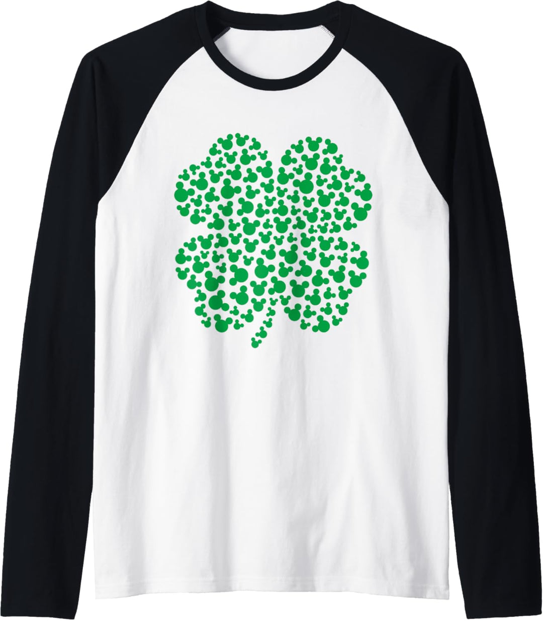 Disney Mickey Mouse Green Icons Shamrock St. Patrick&