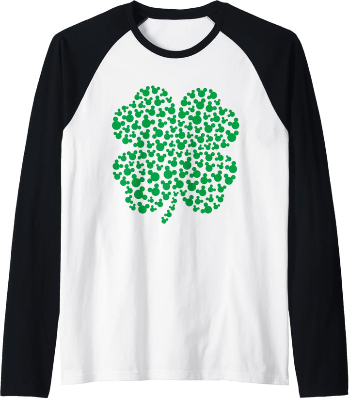 Disney Mickey Mouse Green Icons Shamrock St. Patrick&