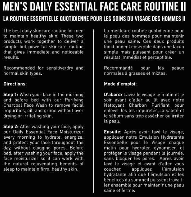 Brickell Men's Products täglich wesentliche gesichtspflege routine ii, purifying charcoal face wash