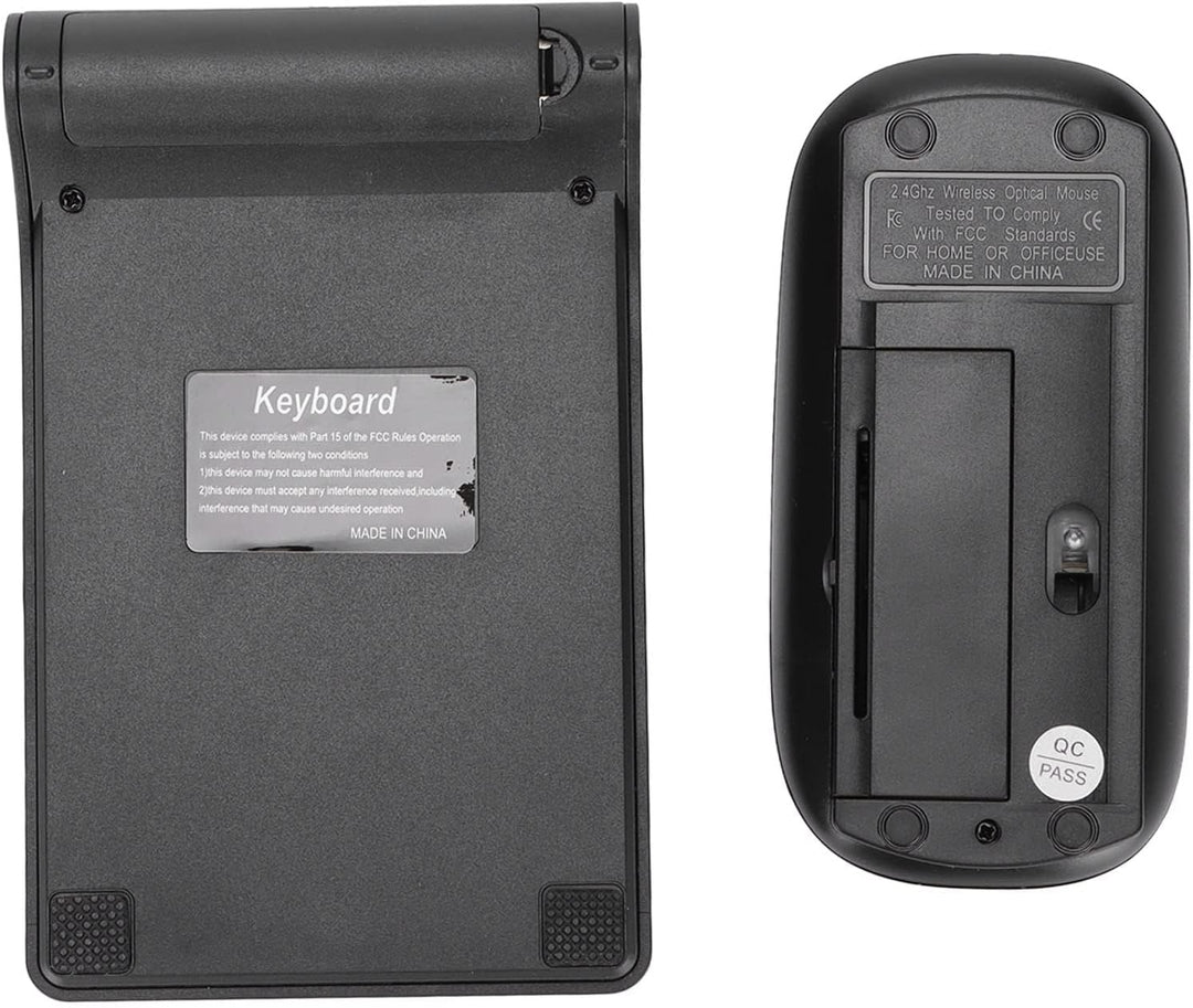 Kabelloser Ziffernblock und Maus, 5,3x3,3Zoll 2,4GHz 1200DPI 18 Tasten Universell kabellos USB Numme