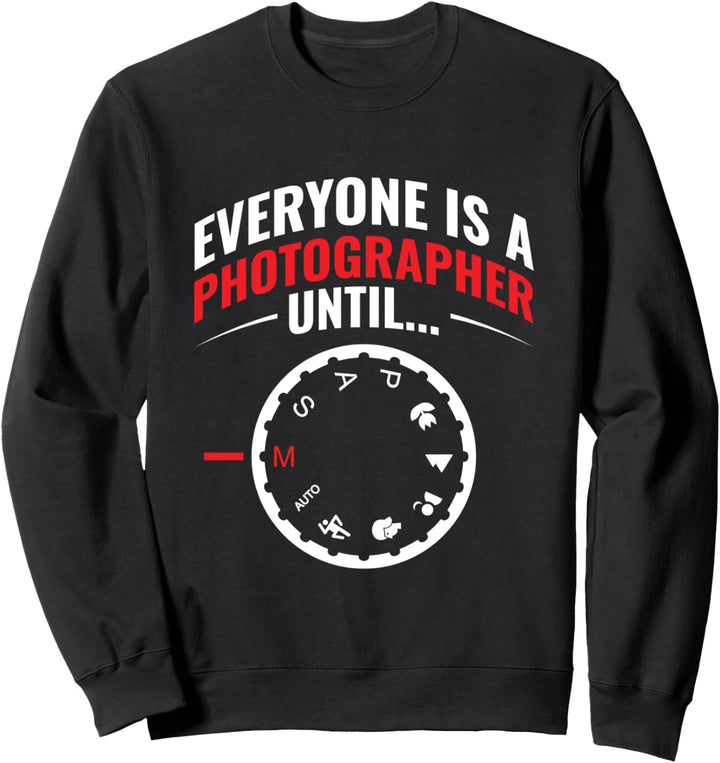 Camera Gear F Stop Photo Cameraman Photographer Joke Sweatshirt