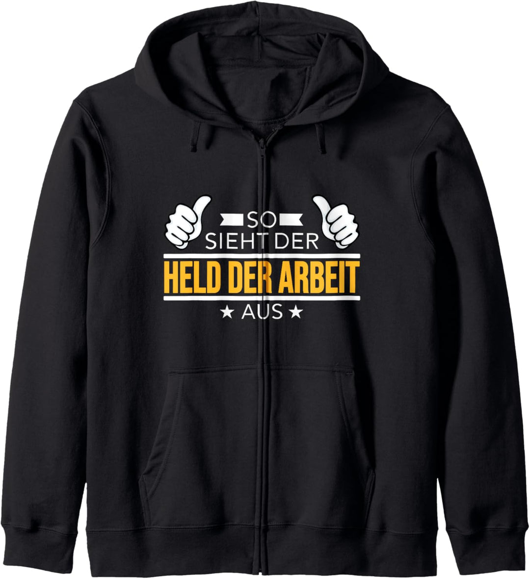 Held der Arbeit Kapuzenjacke