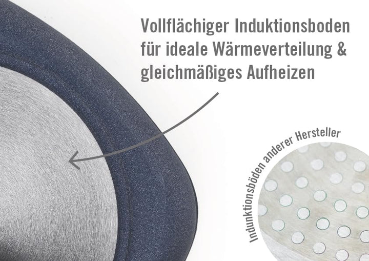 Woll Nowo-Titanium Induktion GussTopf, Andere, 20 cm, Schwarz 20 cm, 12 cm hoch, 3.0 Liter, 20 cm, 1