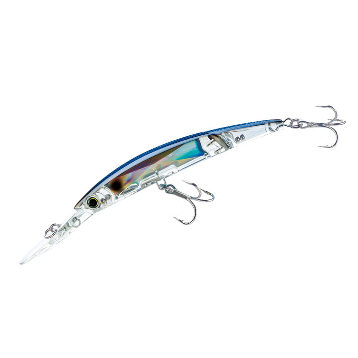 Yo-Zuri Crystal 3D Minnow Deep Diver Gelenkköder 5-1/4-Inch Blau, Silber, 5-1/4-Inch Blau, Silber
