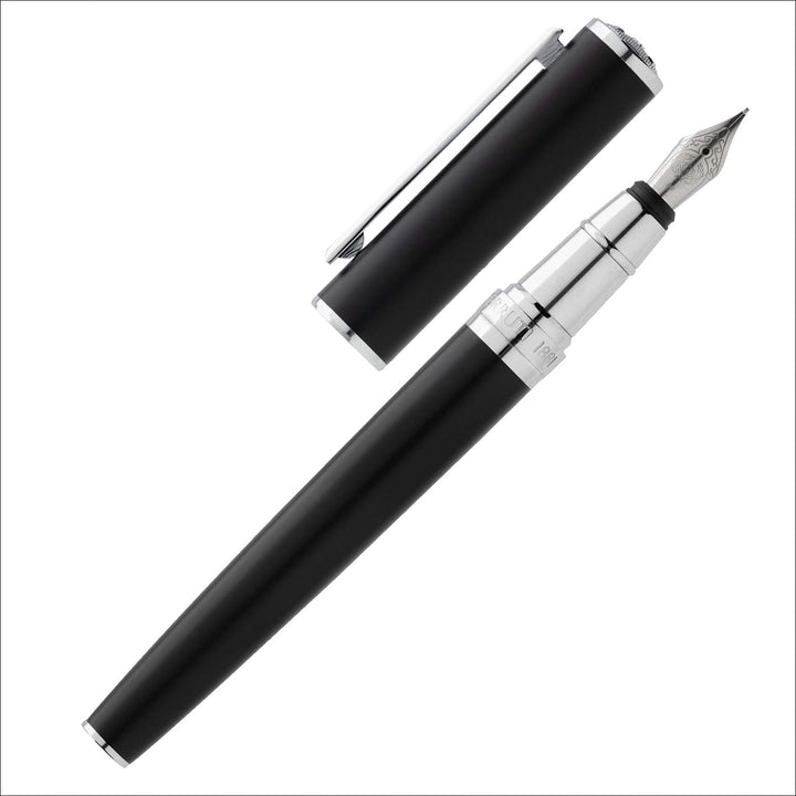 Cerruti 1881 Füllfederhalter Motley Black NST0964A, Black