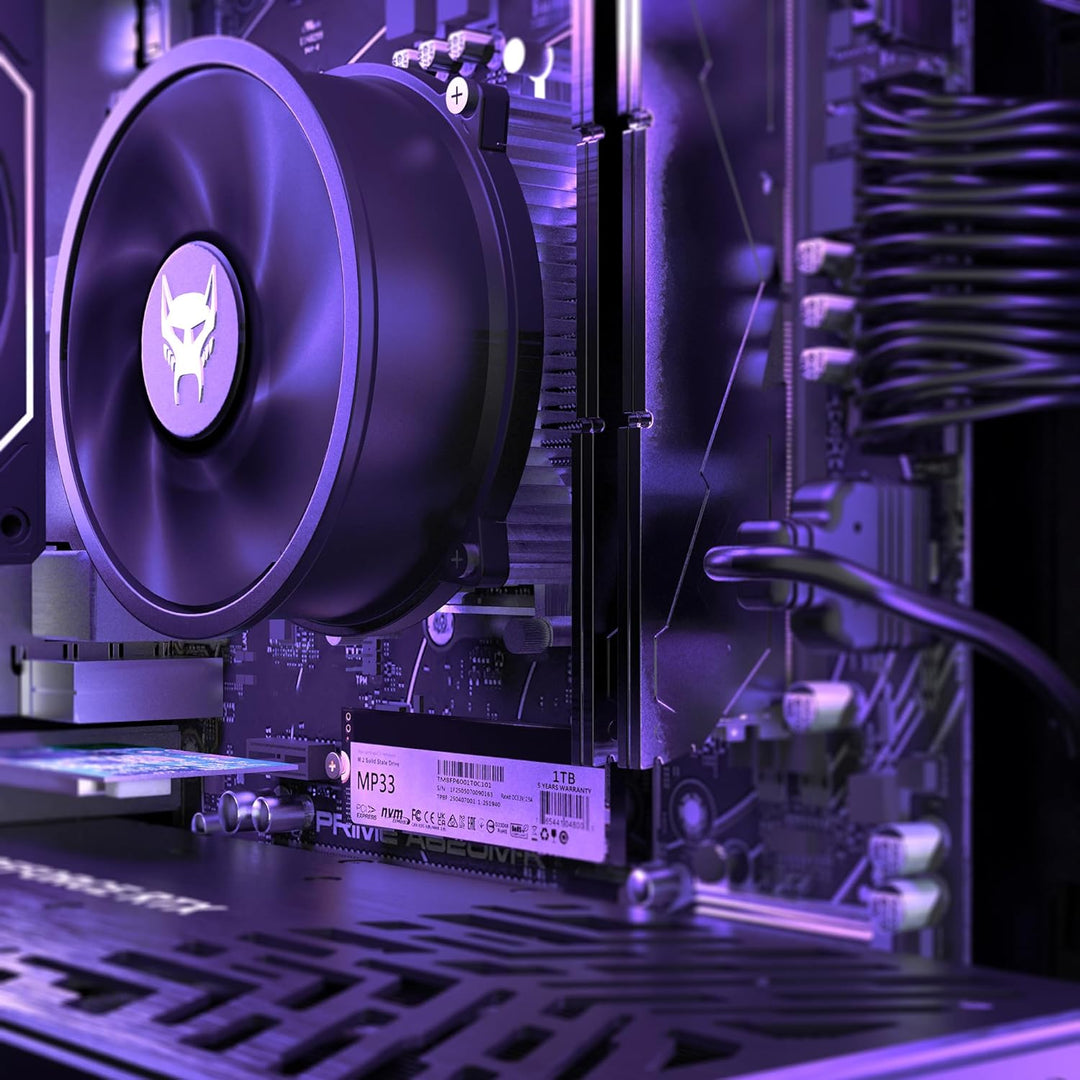 BEASTCOM Q5 | Pro Gaming, Gaming PC, AMD Ryzen 9 5900X 12X 4,80 GHz 24 Threads, RTX 5060 Ti 8GB, 16G