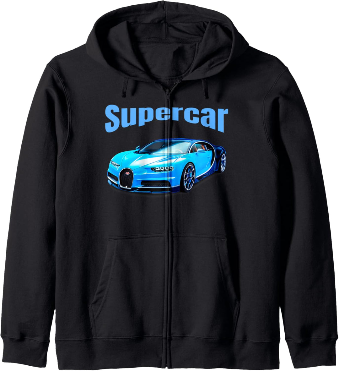 Supercar, Sportwagen, Muskelauto und Rennwagen T-Shirts Kapuzenjacke