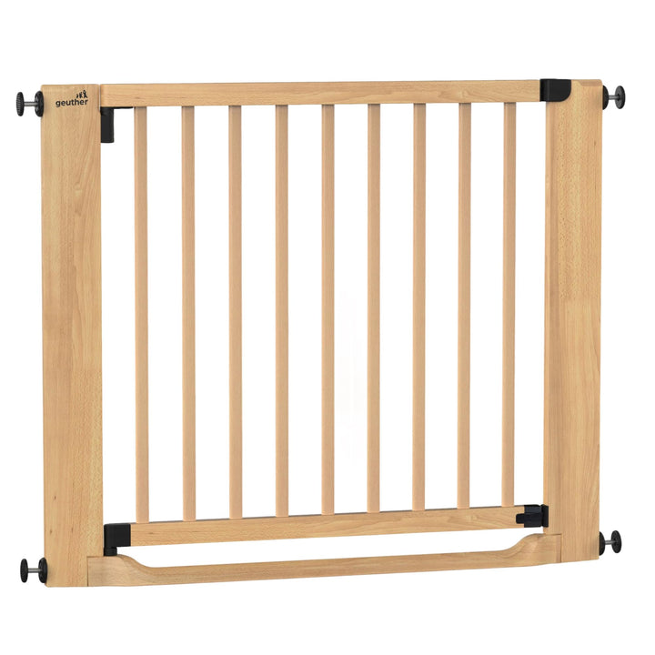 Geuther Easylock Flat Step Treppenschutzgitter ohne Bohren 95-103 cm Breite, Türschutzgitter zum Kle