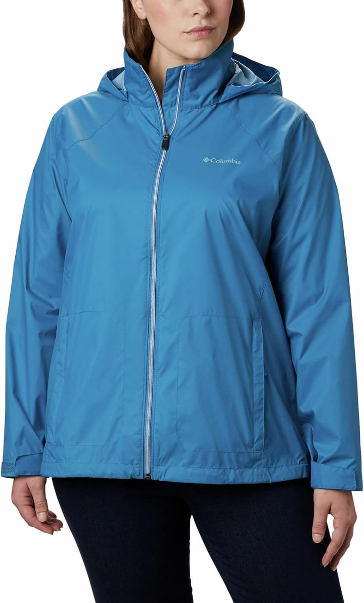 Columbia Damen Switchback III Jacket Wasserdichte Regenjacke (1er Pack) XL Dunkler Pool, XL Dunkler