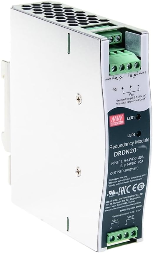 Mean Well DRDN 20W Schaltnetzteil DRDN20-12, DRDN20-12