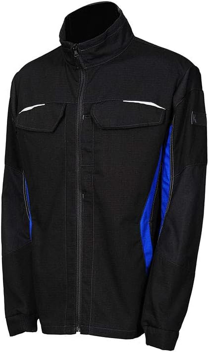 KÜBLER Workwear KÜBLER PULSSCHLAG Arbeitsjacke weiss/anthrazit weiss/anthrazit 46, weiss/anthrazit 4