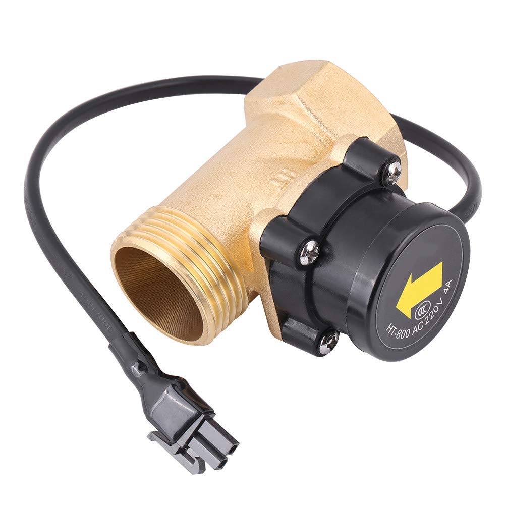 Wasserdurchflussschalter HT-800 Strömungswächter G1 Gewinde 220V Wasserpumpen Durchflusssensor Autom