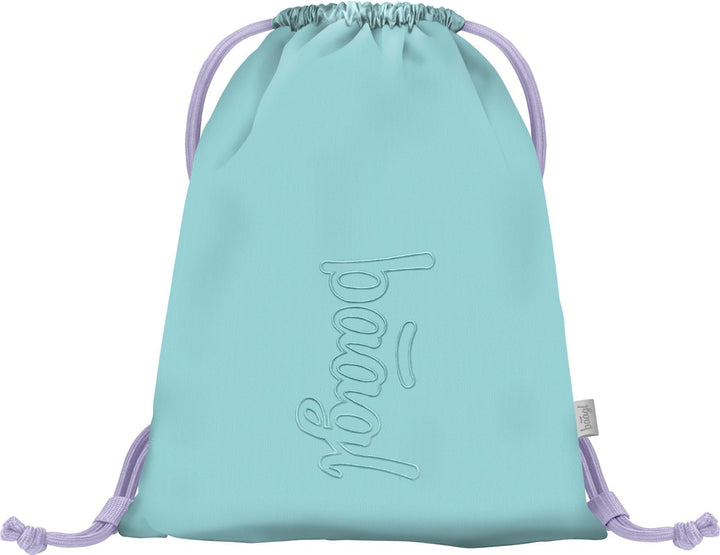 Baagl Schulrucksack Set Mädchen 3 Teilig - Schultasche ab 3. Klasse - Grundschule Ranzen mit Brustgu