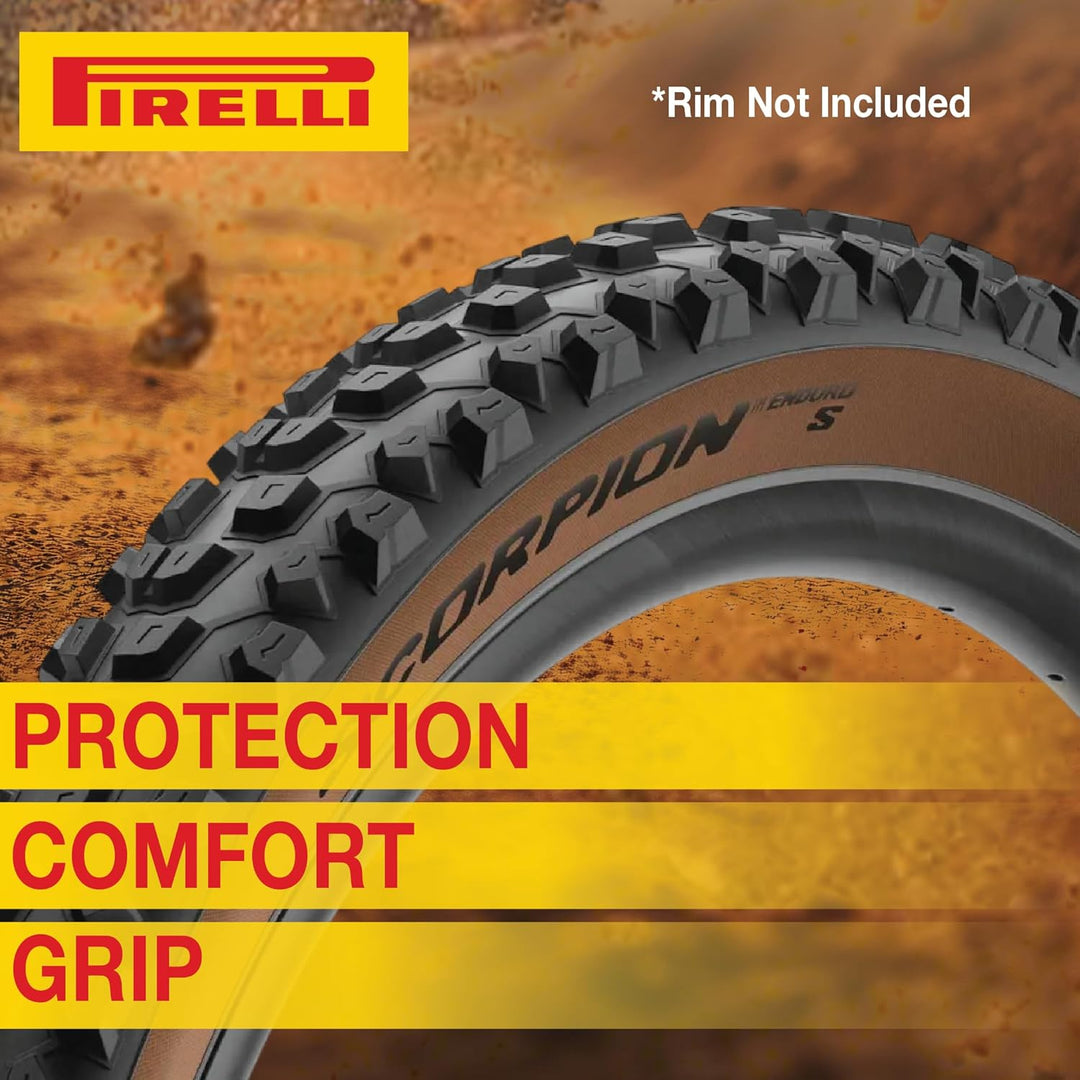 Pirelli Unisex – Erwachsene Scorpion Enduro S Reifen, Classic Hardwall, 29 x 2.6