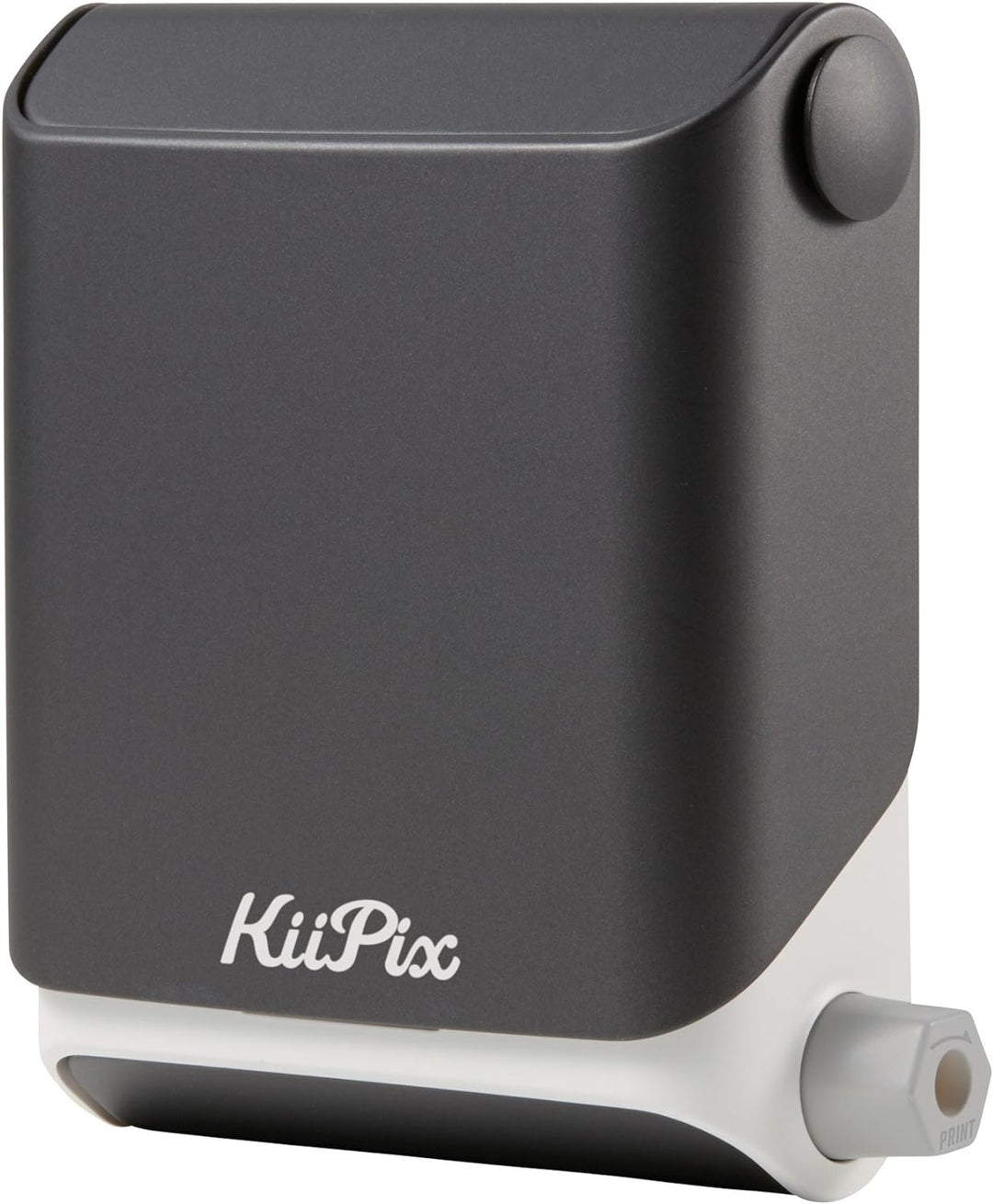 KiiPix Jet Black Mobiler Fotodrucker Einfach, Einfach