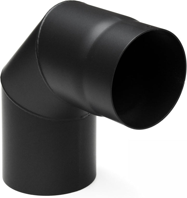 raik SH019-120-sw Raik Rauchrohrbogen/Ofenrohr 120mm - 90°
