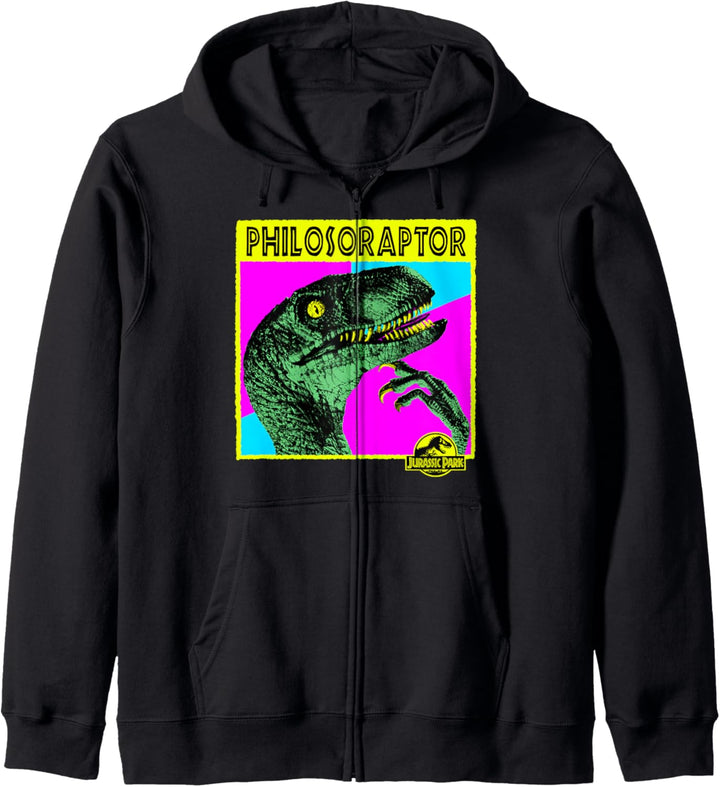 Jurassic Park Velociraptor Philosoraptor Kapuzenjacke