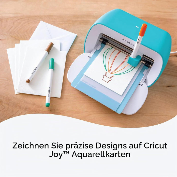 Cricut Watercolor Marker & Brush Set 8 Marker, 1 Wasserpinsel Erstellen Sie ein Aquarell Meisterwerk