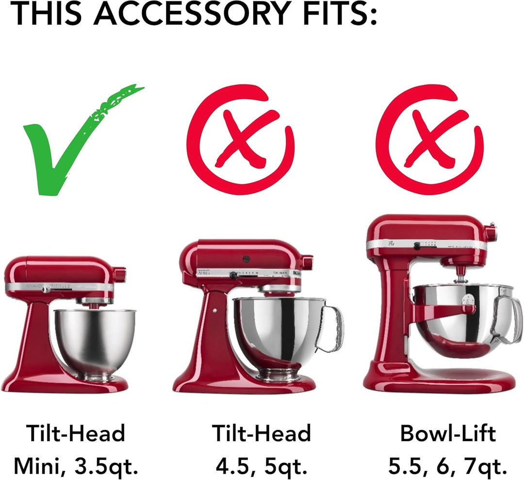 KitchenAid 3,5 Quart Kippkopf Flex Edge Schlägel, KFE35T Weiss/Opulenter Garten 3.5 Qt Tilt Head, We