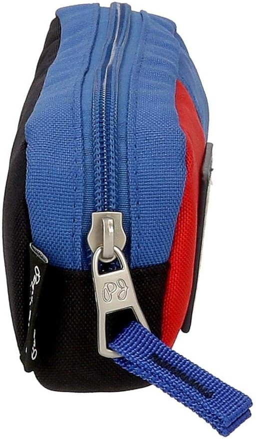 Pepe Jeans Dany Federmäppchen Blau 22x7x3 cms Recycelter Polyester Fall Blau, Fall Blau
