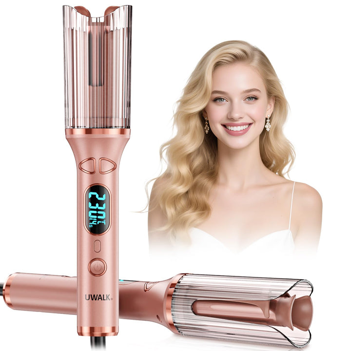 Automatischer Lockenstab Automatisch Hair Curler: Elektrischer Haarlocken Gerät mit 14 Temperaturstu