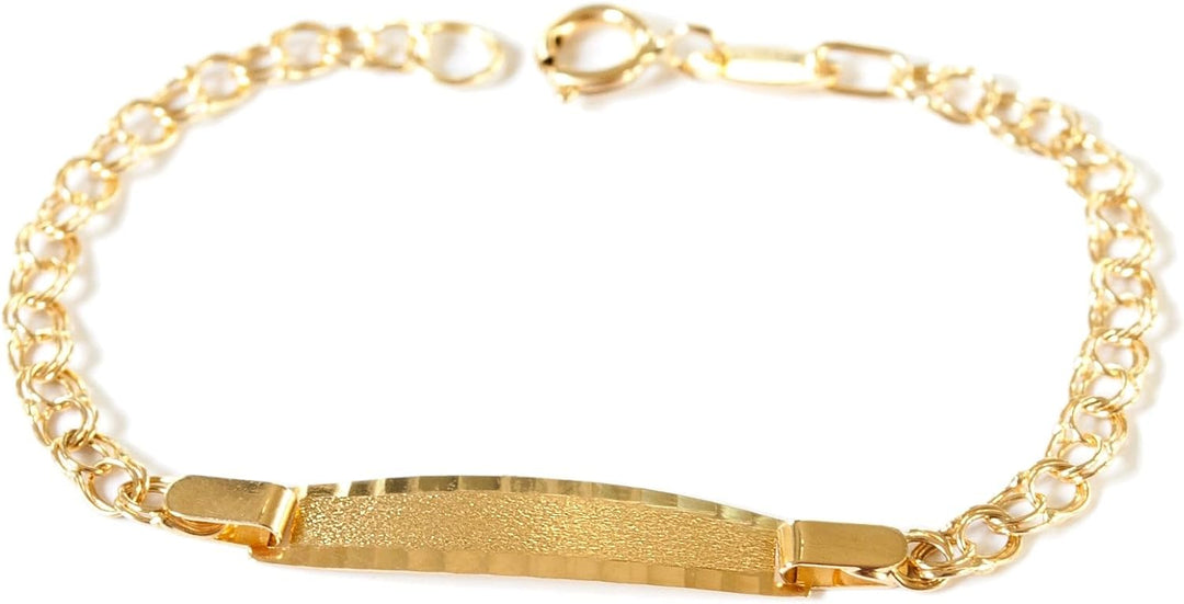 Monde Petit Pulsera bebe de oro - Geschenkbox - Garantiezertifikat